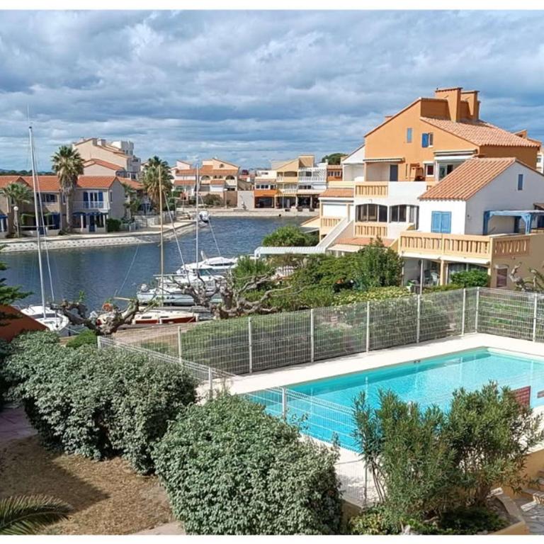 Studio cabine 4 pers avec piscine, parking sécurisé, BBQ et proche plage - FR-1-81-281 - Studio - 14