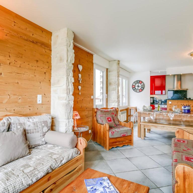 Appartement 3 pièces à Tignes, 8 personnes, pied des pistes avec WIFI - FR-1-411-48 - Apartment (8 Erwachsene) - 1