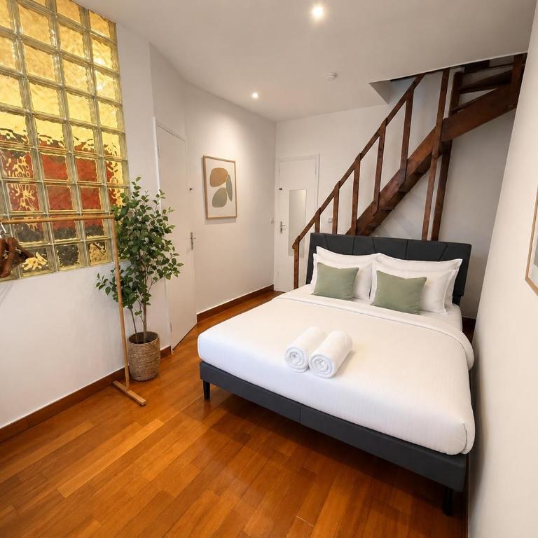 1BR Flat with Mezzanine Near Eiffel Tower & Metro - Appartement 1 Chambre - 14