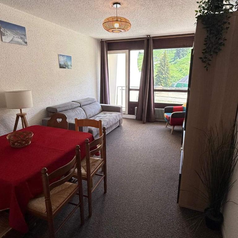 2 pièces cabine au pied des pistes - Vue sur pistes - Appartement 1 Chambre - 9