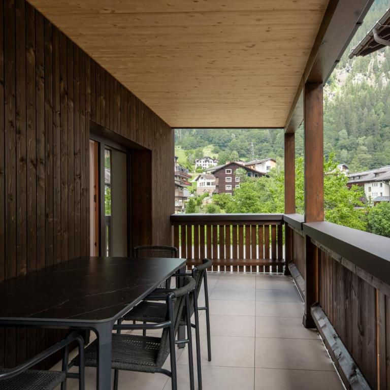 Aparthotel Saladina direkt an der Talstation - Apartment mit 1 Schlafzimmer und Balkon - 4