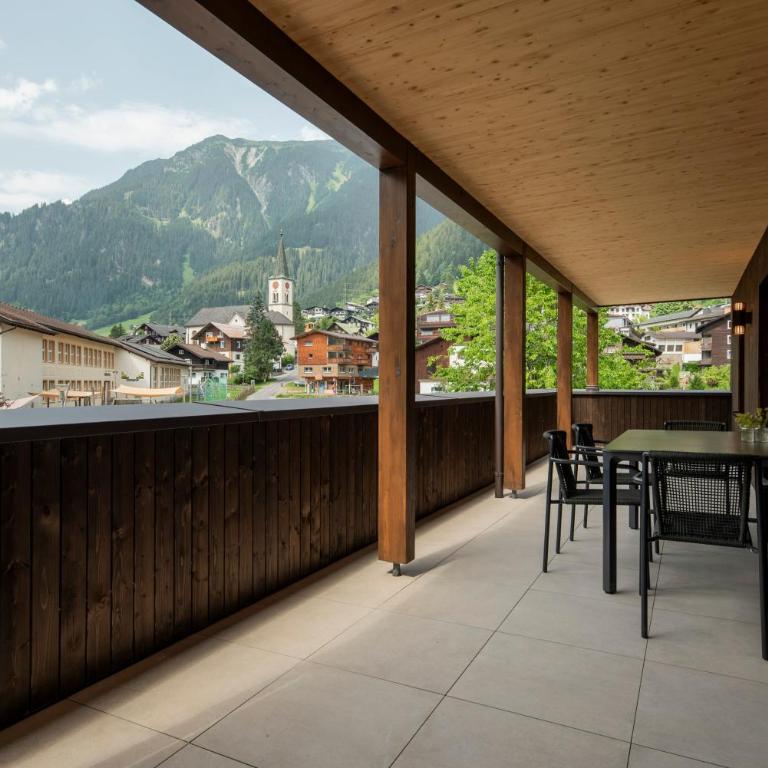 Aparthotel Saladina direkt an der Talstation - Apartment mit 1 Schlafzimmer, Balkon und Stadtblick - 5