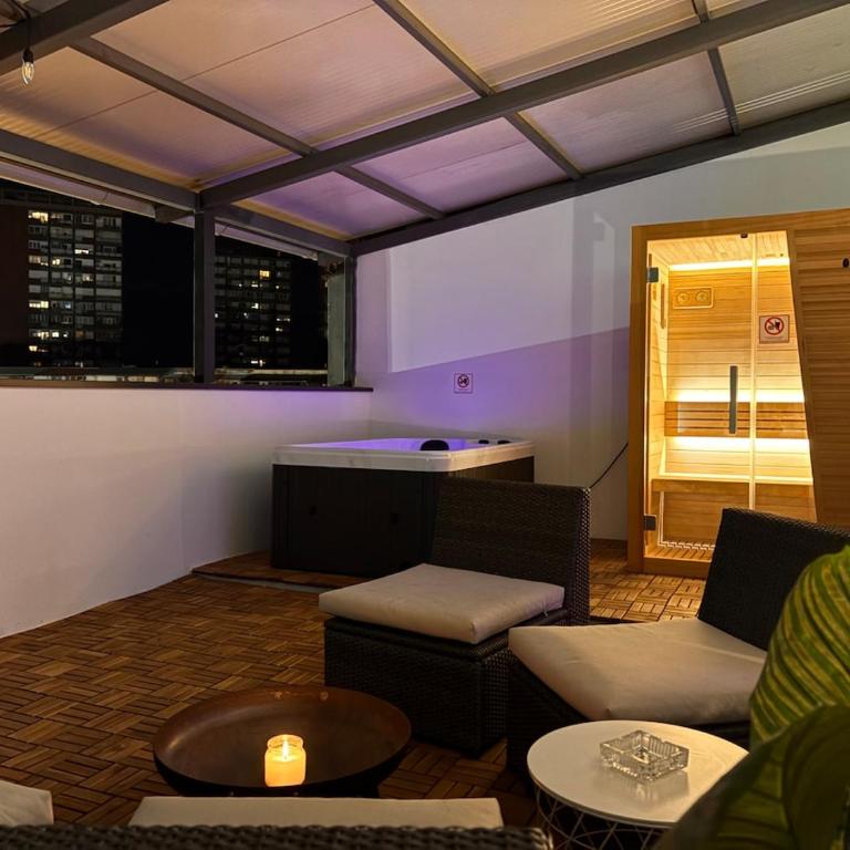 Penthouse relax apartment jacuzzi & sauna - Apartman sa 2 Spavaće Sobe - 13
