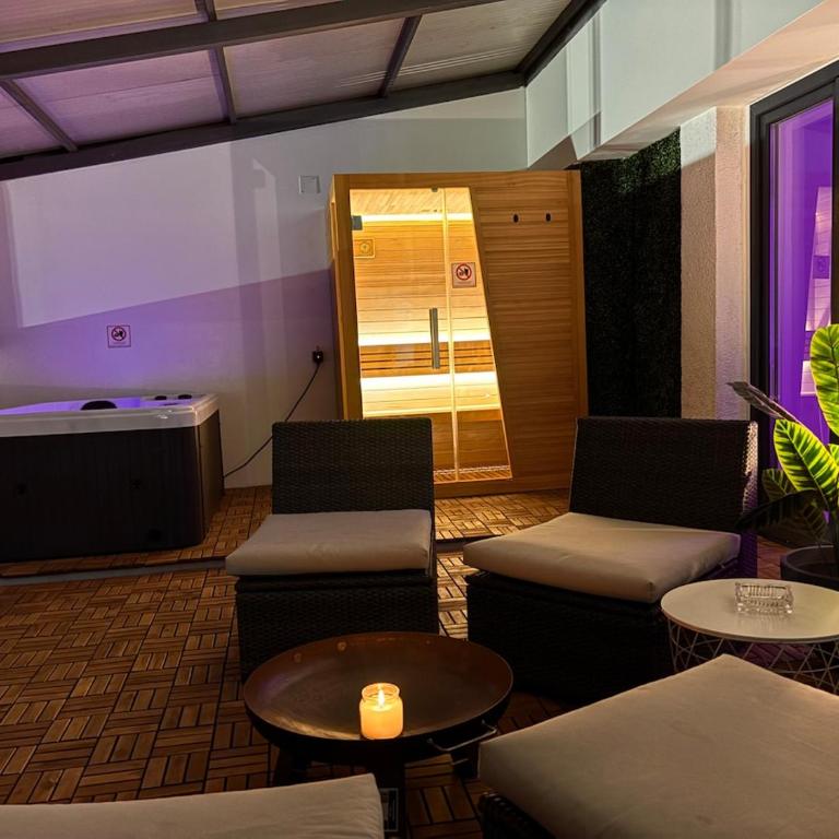 Penthouse relax apartment jacuzzi & sauna - Apartman sa 2 Spavaće Sobe - 14