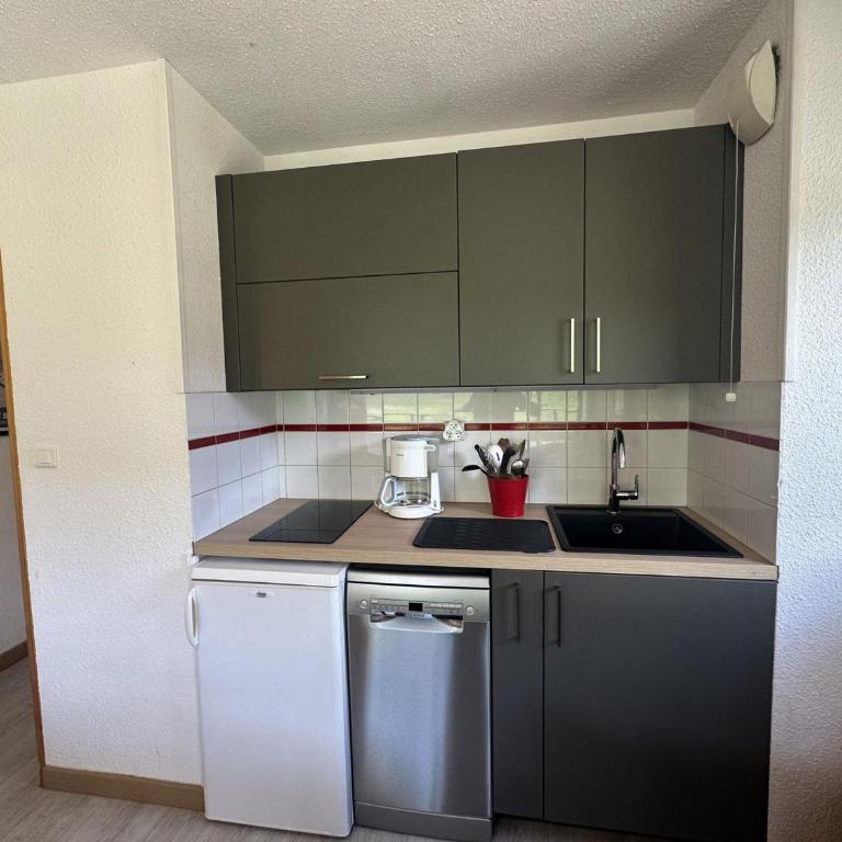 Bel appartement 36m² rénové, sans internet, 2 ch, 6 couchages à Morillon - Appartement 2 Chambres - 9