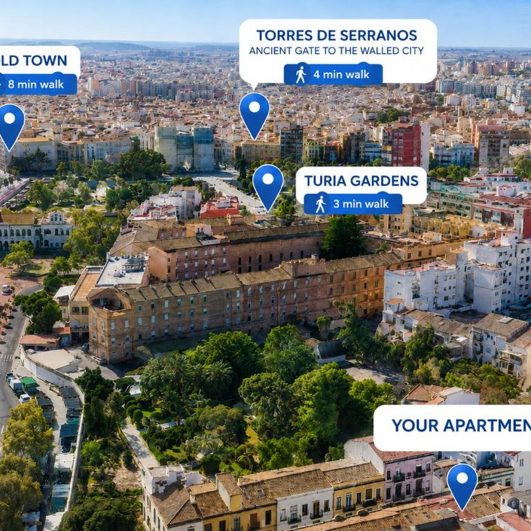CASA FLORIT - Serranos Towers Apartments - 4 Guests - Old Town - Apartamento de 1 dormitorio - 27