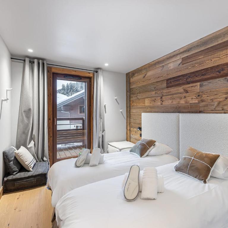 Duplex avec espace détente, piscine et 4 chambres à Megève - FR-1-569-66 - Apartamento - 15