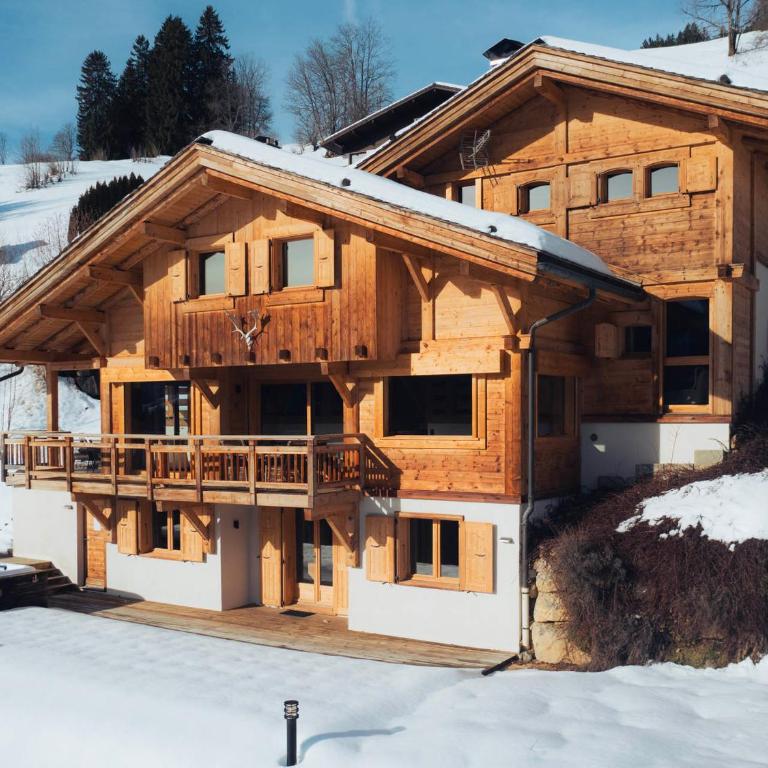 Chalet 4★, 12 pers, spa, vue panoramique, proche navette - FR-1-304-302 - Chalet - 26