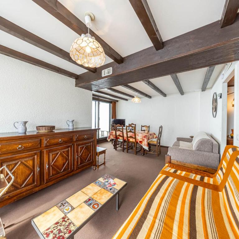 Appart 8 pers au pied des pistes, balcon sud, centre-station - Apartment mit 2 Schlafzimmern - 9