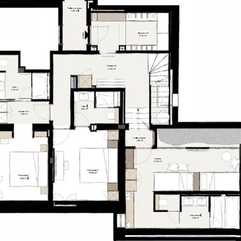 Appartement rustique avec cheminée, terrasse et garage à Val d'Isère - FR-1-694-16 - Apartment - 9