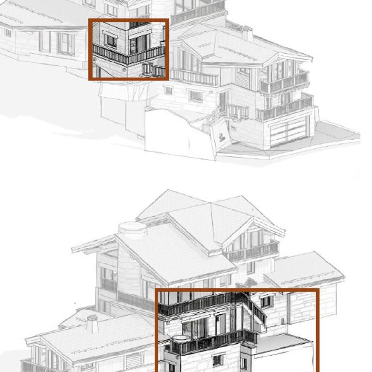 Appartement rustique avec cheminée, terrasse et garage à Val d'Isère - FR-1-694-16 - Apartment - 10