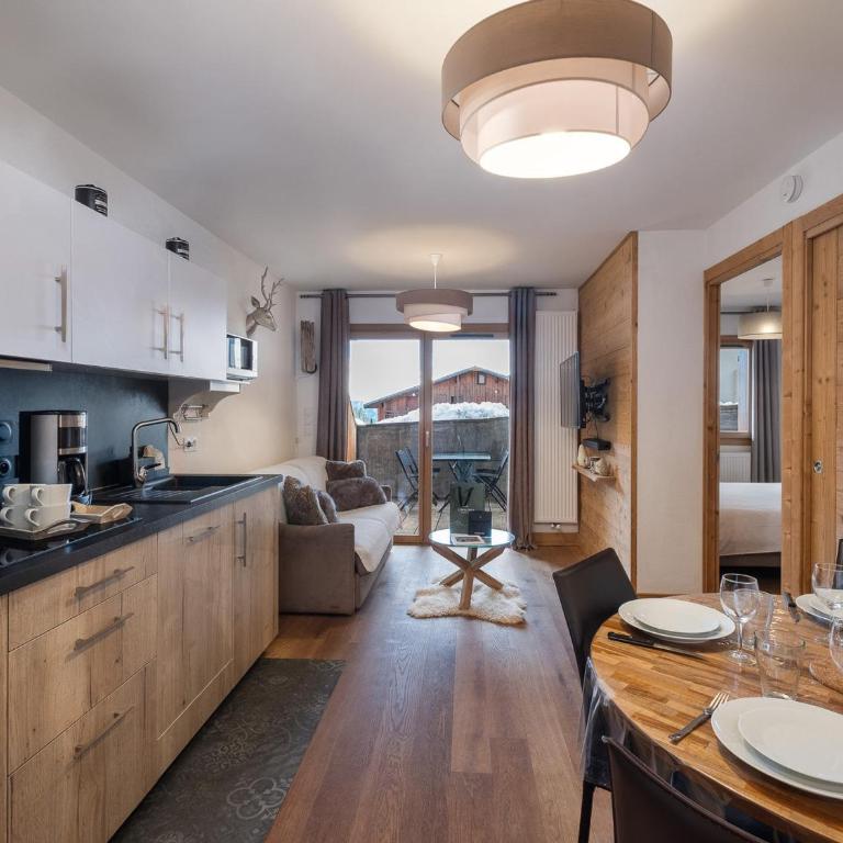 Appartement cosy près des pistes, 4 pers, Les Saisies - Apartment mit 1 Schlafzimmer - 1