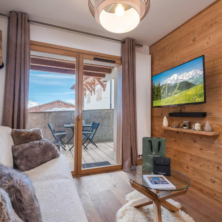 Appartement cosy près des pistes, 4 pers, Les Saisies - Apartment mit 1 Schlafzimmer - 4
