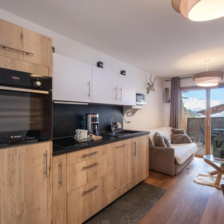Appartement cosy près des pistes, 4 pers, Les Saisies - Apartment mit 1 Schlafzimmer - 6