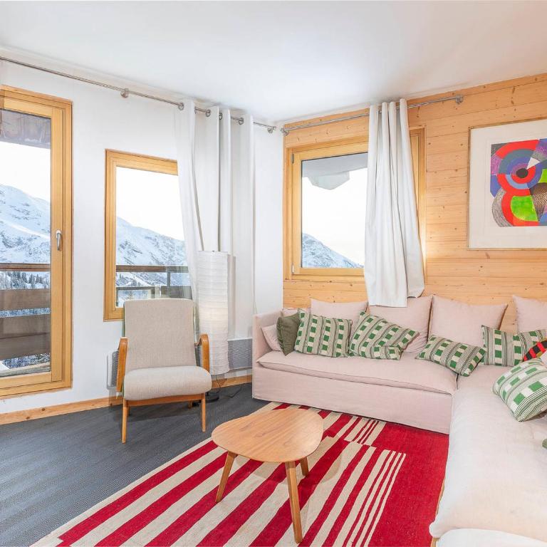 Confortable 2 pièces à Avoriaz avec cheminée, balcon sud - Appartement 1 Chambre - 1