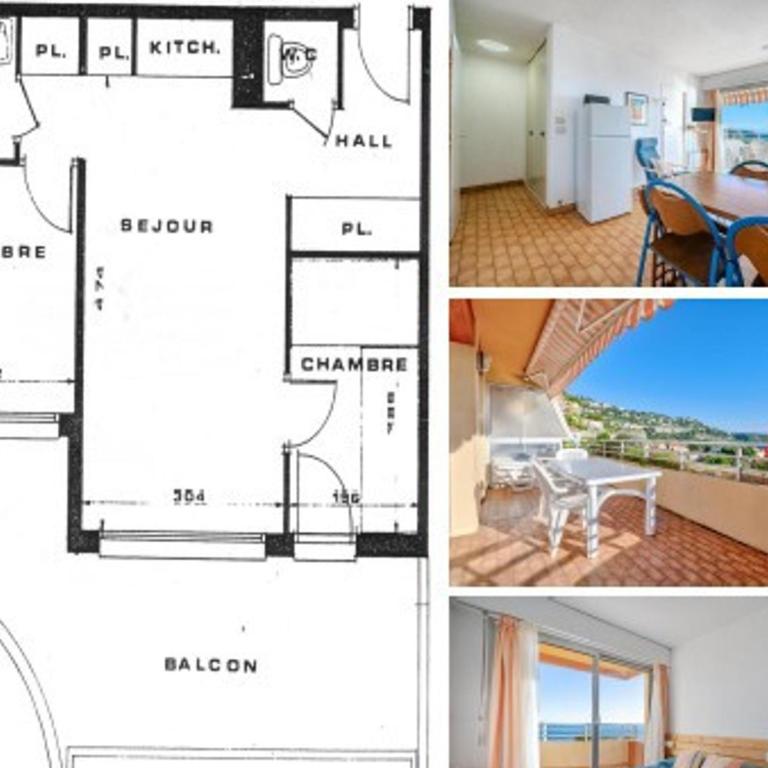Appartement 8 personnes avec Wi-Fi, vue mer - FR-1-827-16 - Appartamento - 19