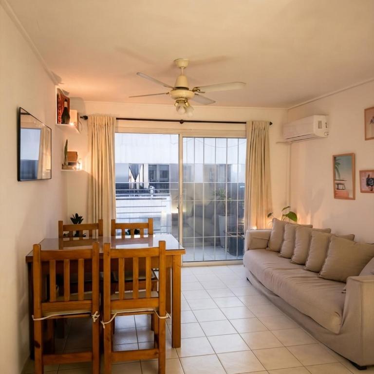 Oasis en las Alturas Depto con Terraza y Parrilla Living Exterior - Apartamento de 1 dormitorio - 6