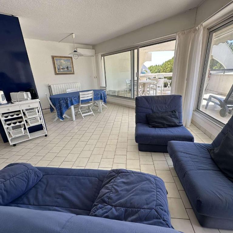 Bel appart 3 pièces avec grande terrasse, proche plage, parking et WIFI - FR-1-328-261 - Apartamento - 6