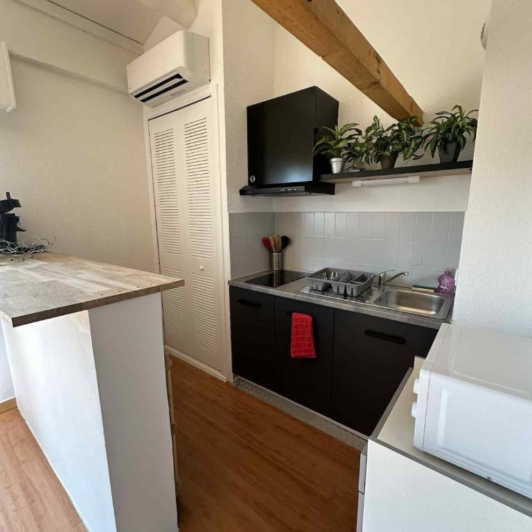 Mezzanine studio - golf & sea - Appartement 1 Chambre - 8