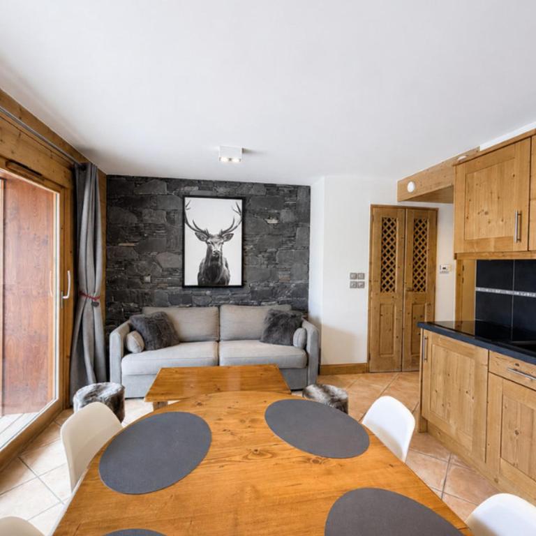 Appartement de charme pour 4 avec terrasse, parking et WiFi - St Martin de Belleville - FR-1-452-193 - Appartement 1 Chambre - 12