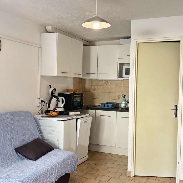 Appartement T2 cabine avec grande terrasse, proche plage, parking et équipements complets - FR-1-387-165 - Apartment (4 Erwachsene) - 14