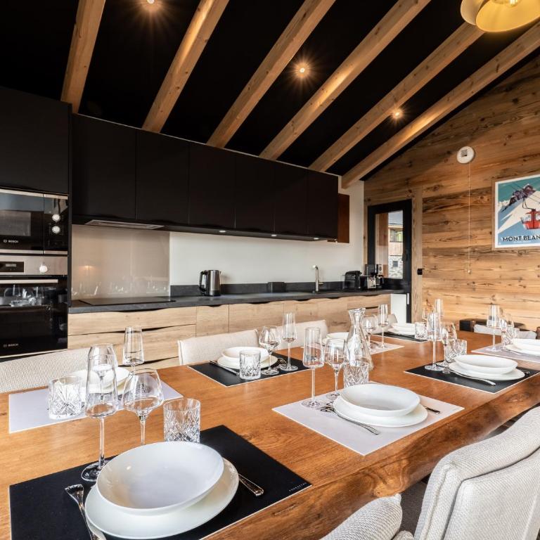 Chalet Neuf à La Plagne - 3Niv, 12pers, Sauna, Parking, WiFi - FR-1-755-40 - Chalet - 21