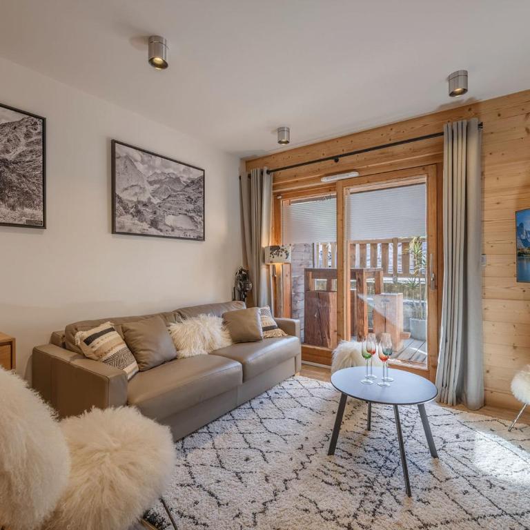 Appartement Moderne 2 Chambres au Centre de Morzine avec Parking et Wifi - FR-1-754-87 - Apartamento - 1