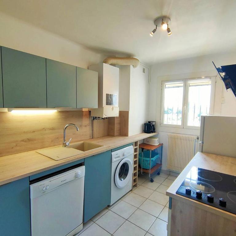 T2 rénové face mer avec balcon au Canet-Plage, 4 pers - FR-1-696-127 - Appartement - 3