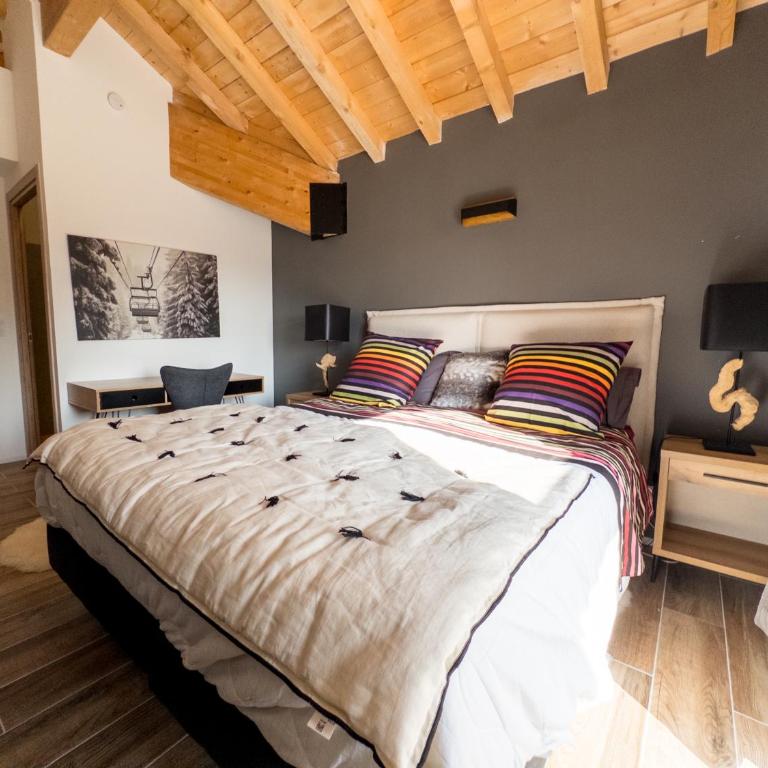 Grand appartement familial avec terrasses à 2 pas de pistes - Appartamento con 3 Camere da Letto - 13