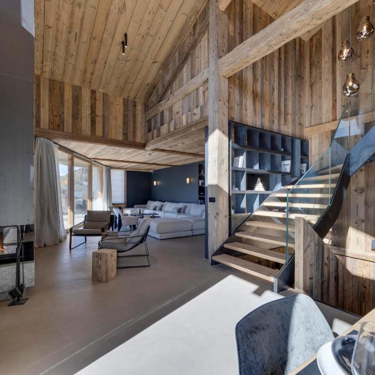 Chalet de luxe avec espace bien-être - 14 pers, sauna, cheminée - Chalet 3 Chambres - 3
