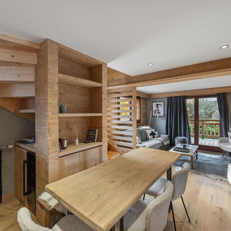 Duplex lumineux à Megève, proche télécabine du Jaillet, 2 chambres en suite, parking, casier à ski - FR-1-569-77 - Apartment - 10