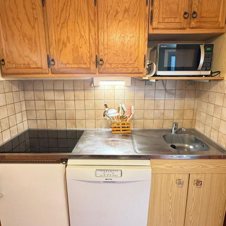 2 pièces au pied des pistes avec balcon, animaux admis - Appartement 1 Chambre - 7