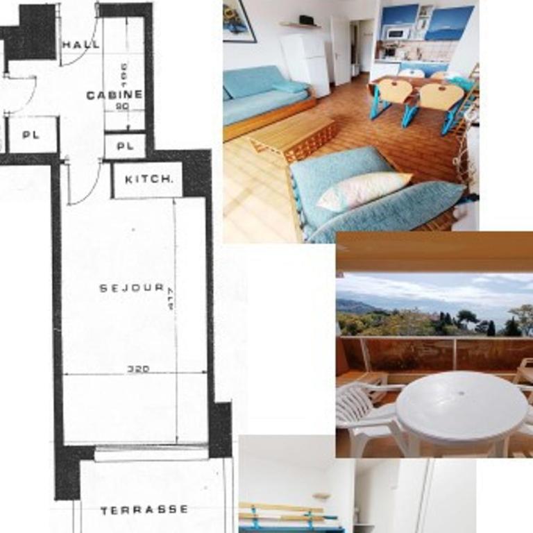 Studio cosy pour 4 avec Wi-Fi et animaux admis - FR-1-827-68 - Studio - 20