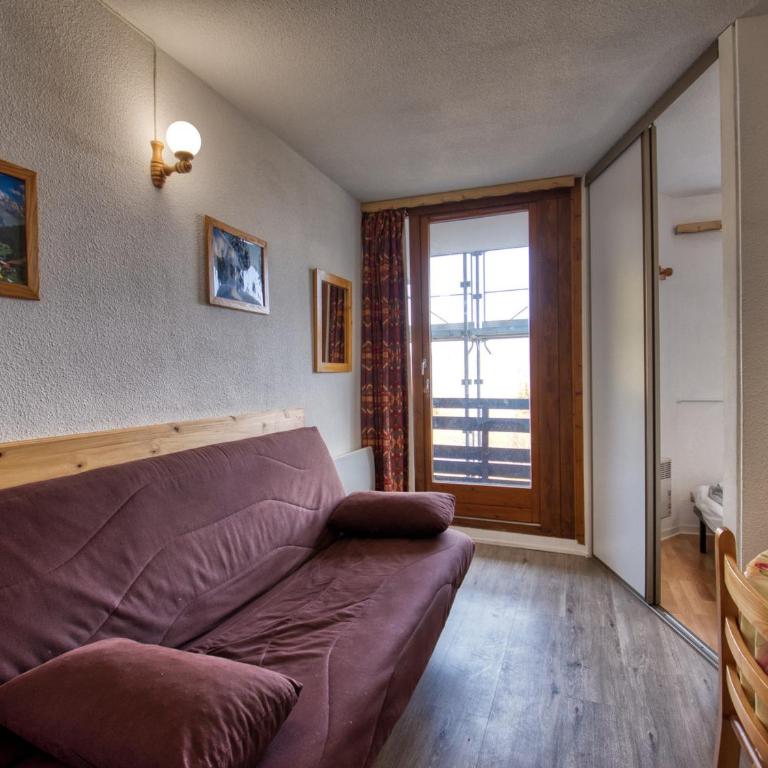 Appartement ski aux pieds pour 5 personnes, balcon, Morillon 1100 - Apartamento de 1 dormitorio - 11
