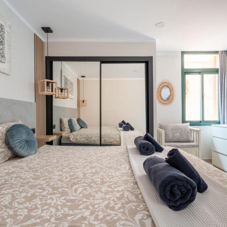 Paz Ocean View Luxury, 2 Air conditioners, Fast Wifi, Heated pool - Appartement 1 Chambre - 50