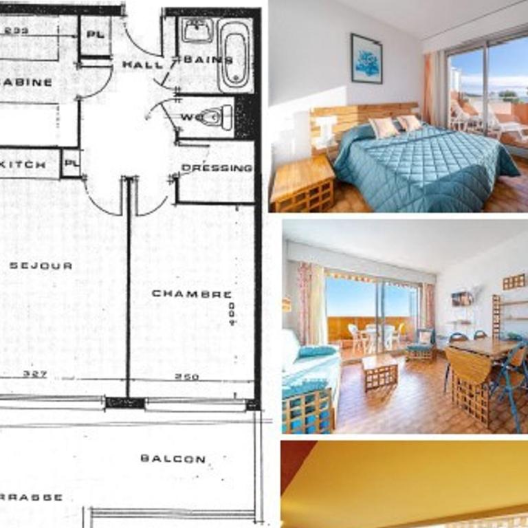 Appartement pour 8, vue mer, Wi-Fi inclus - FR-1-827-12 - Appartamento - 20