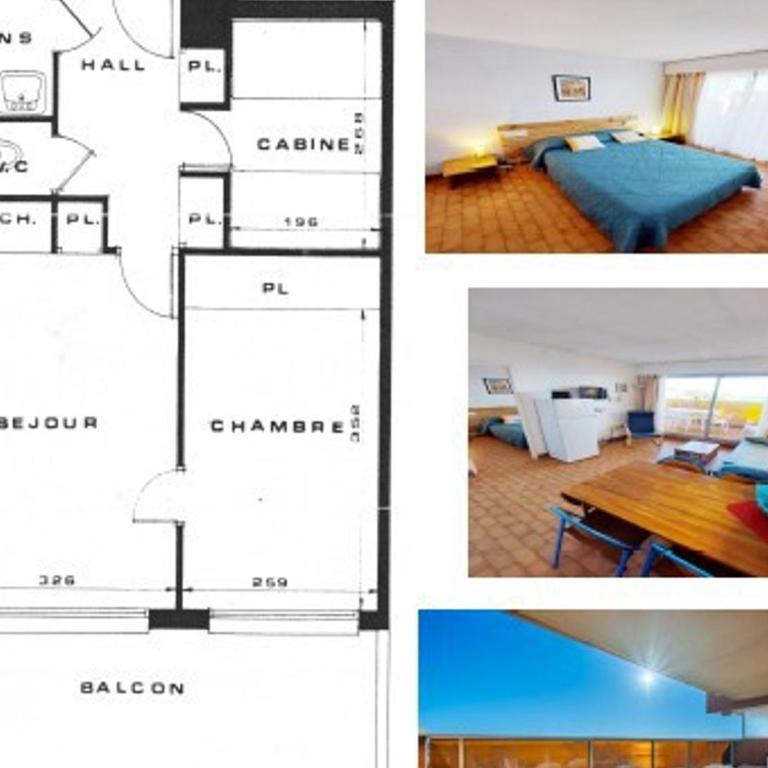 Appartement 8 pers, séjour spacieux avec Wi-Fi inclus ! - FR-1-827-10 - Apartment - 17