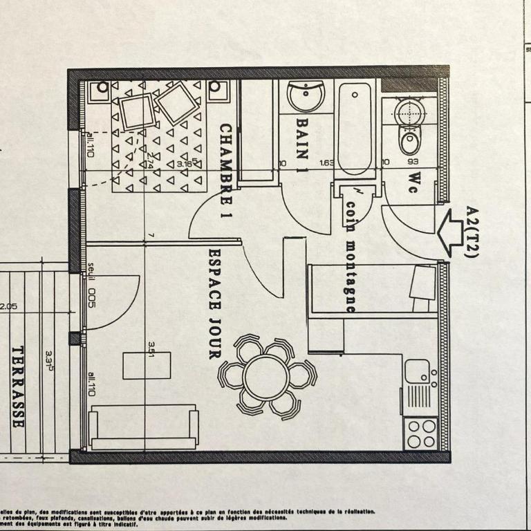 Bel appartement skis aux pieds à Morillon 1100 - 4 à 6 personnes - Appartement 1 Chambre - 14
