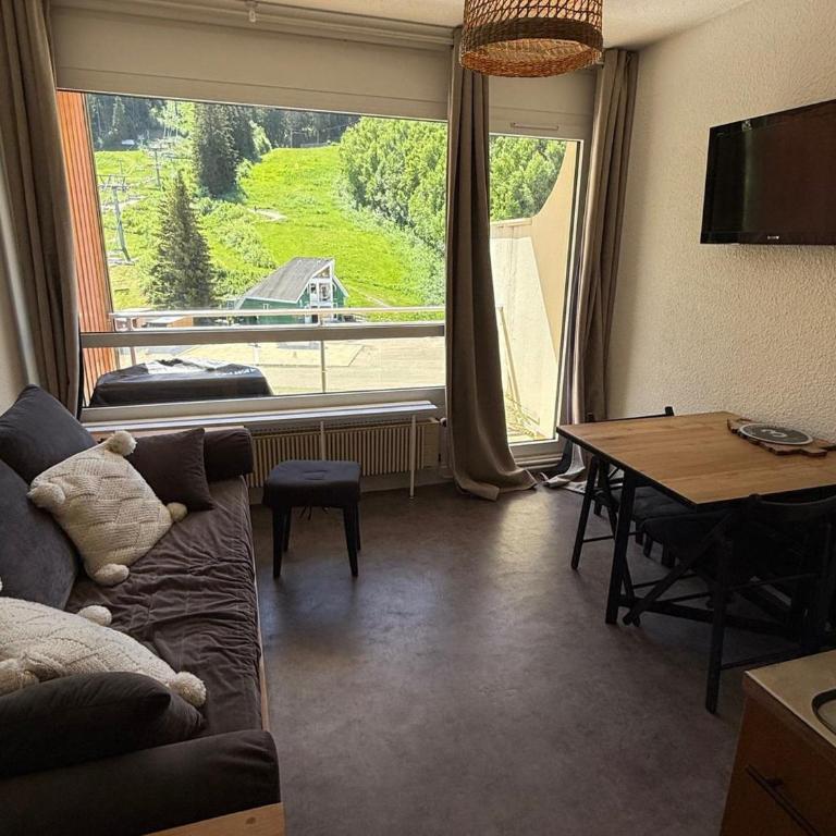 Studio cabine 24m² au pied des pistes avec balcon - Appartement 1 Chambre - 1