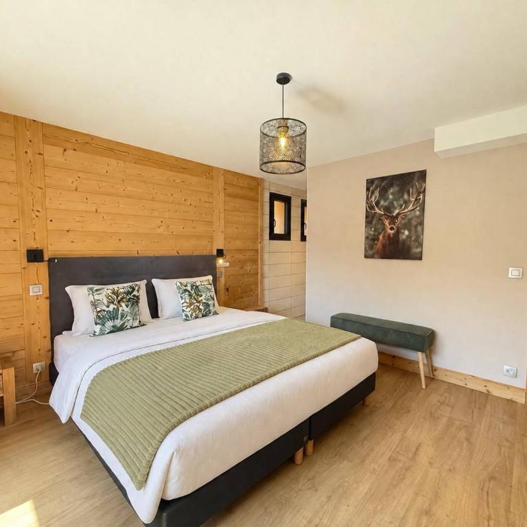 Appartement lumineux, chalet rénové, centre Les Gets, 6 pers, proche pistes, parking - FR-1-598-158 - Appartement - 8