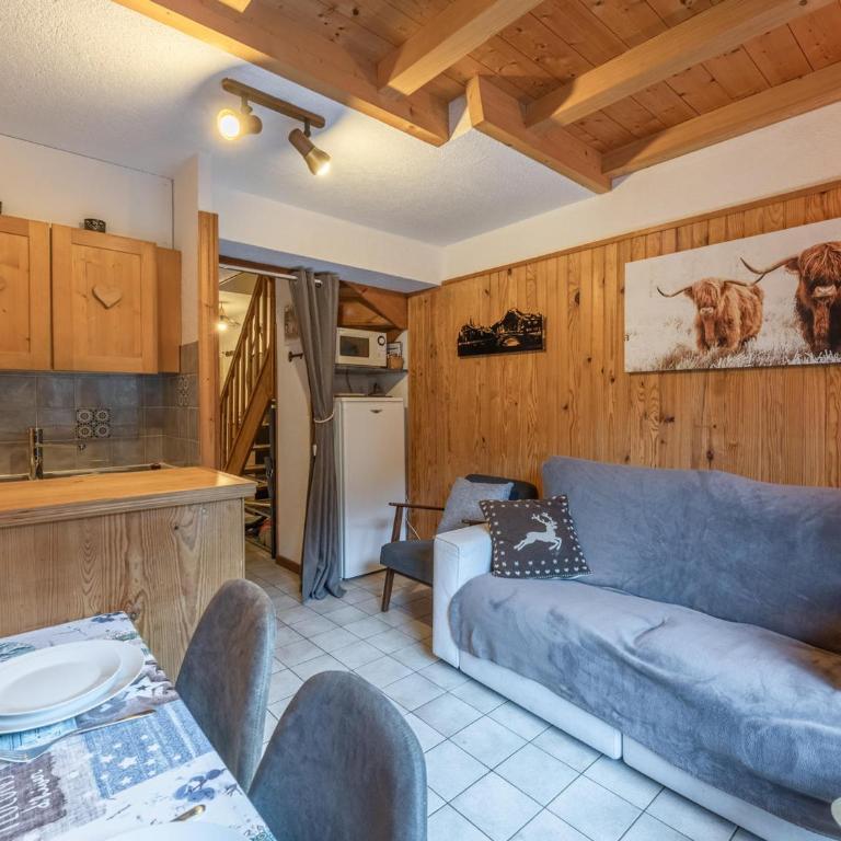 Appartement 4-6 pers au pied des pistes Morzine, animaux admis, parking - FR-1-754-28 - Apartment - 1