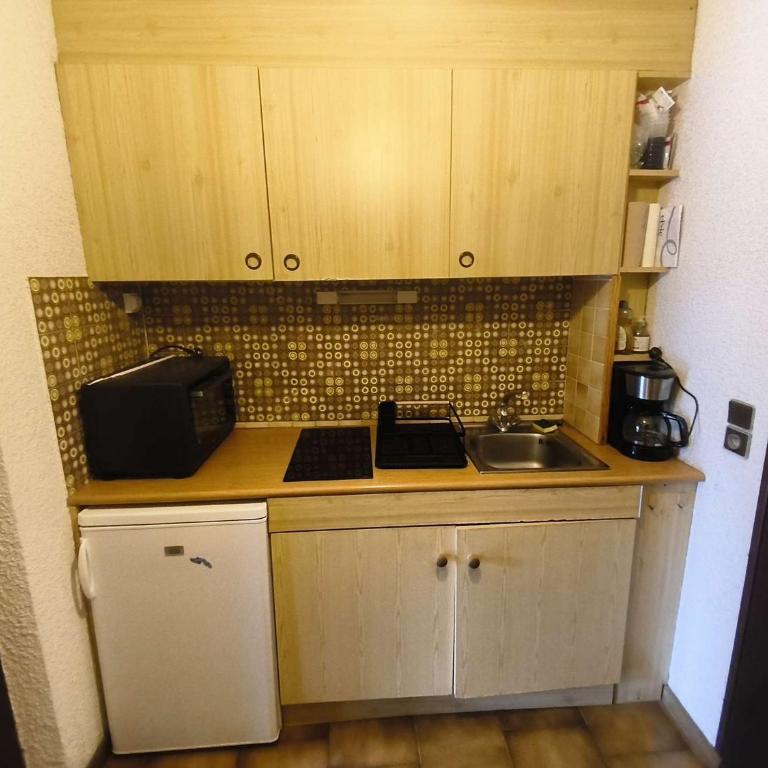 Studio 4 pers. avec lave-linge, balcon et accès direct aux pistes - Proche centre des Carroz - FR-1-572-176 - Studio - 10