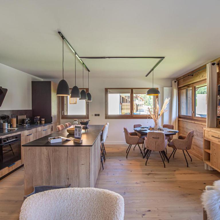 Appartement chic alpin de 100m² avec balcon et garage, proche centre Megève - FR-1-569-100 - Apartment - 8