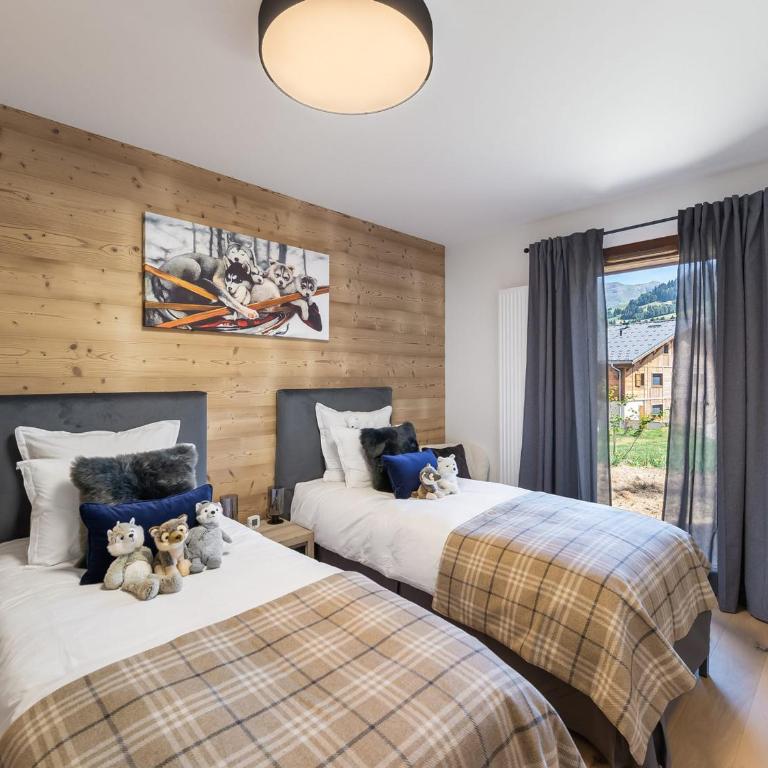 Appartement neuf, 4 personnes, terrasse, 15 min du centre de Megève - FR-1-569-96 - Apartamento - 8