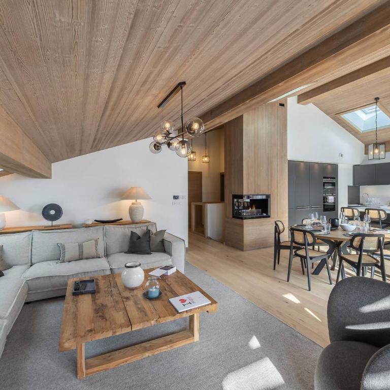 Penthouse lumineux avec piscine à Megève, pour 10 personnes - FR-1-569-68 - Appartement - 1