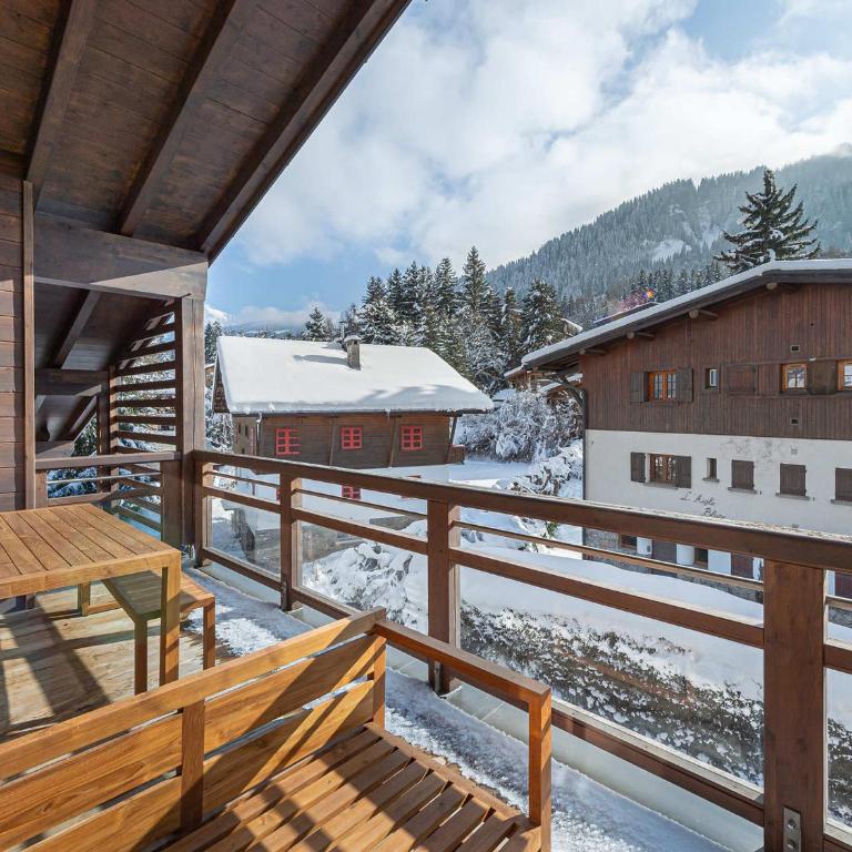 Penthouse lumineux avec piscine à Megève, pour 10 personnes - FR-1-569-68 - Appartement - 12