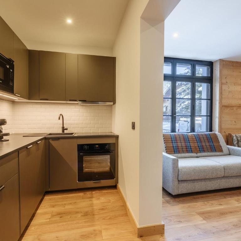 Morzine Centre: Appartement rénové 3 pers, parking - FR-1-754-93 - Appartamento - 9