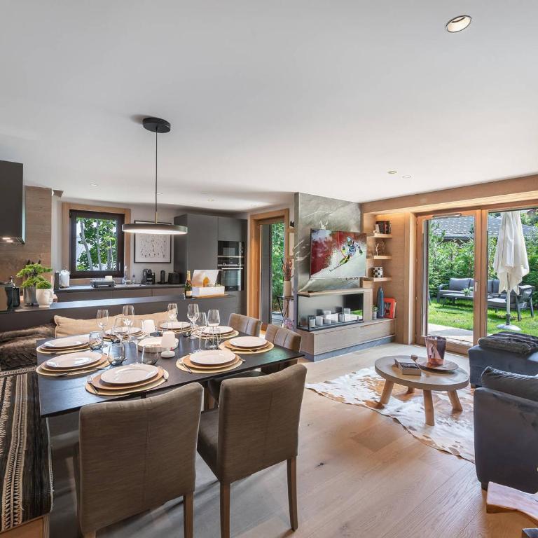 Superbe appartement avec jardin à Megève, 3 chambres, animaux acceptés - FR-1-569-118 - Appartamento - 1