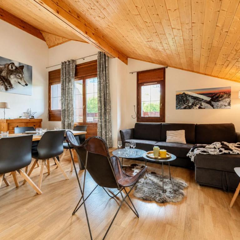 Duplex 3 chambres au pied des pistes avec piscine et parking - Appartement 3 Chambres - 1