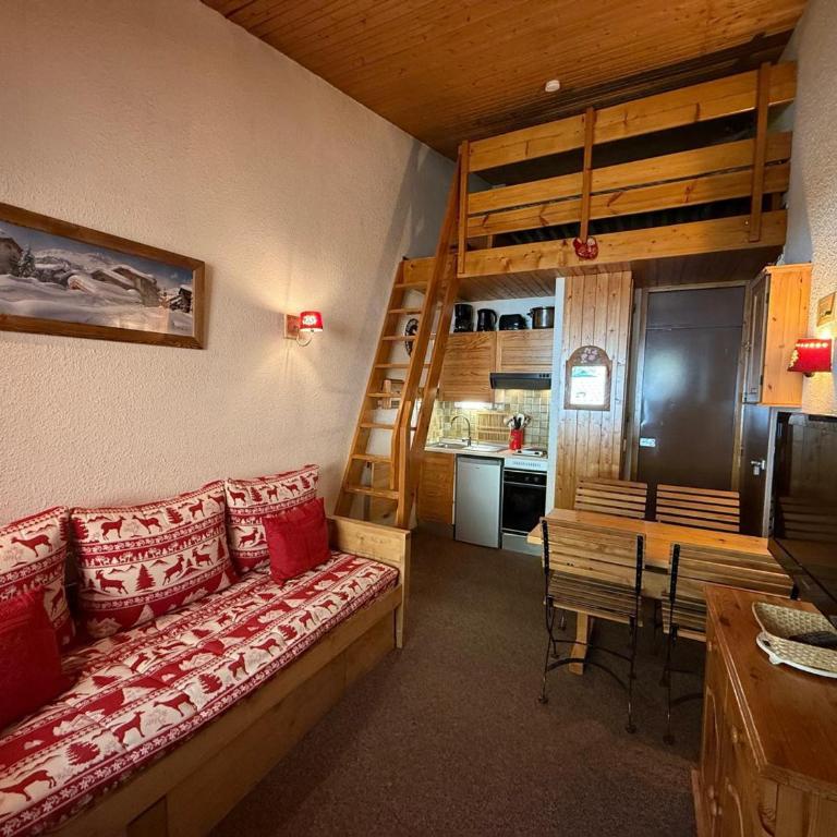 Studio mezzanine à Val d'Isère pour 3 pers. avec animaux & parking couvert - FR-1-411-1019 - Studio - 15